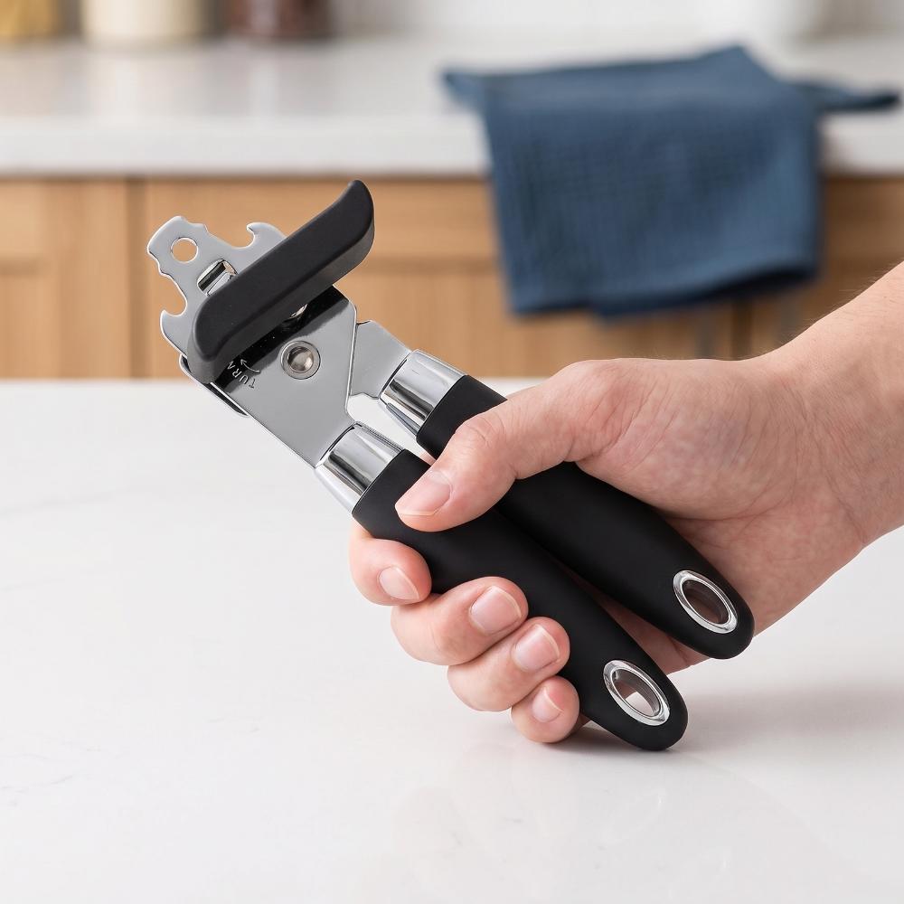 Handheld Jar Opener Manual Lid Remover Kitchen Utensil Lid Gripper Home Kitchen Black rubber handle
Handheld Jar Opener Manual Lid Remover Kitchen Utensil Lid Gripper Home Kitchen Black rubber handle