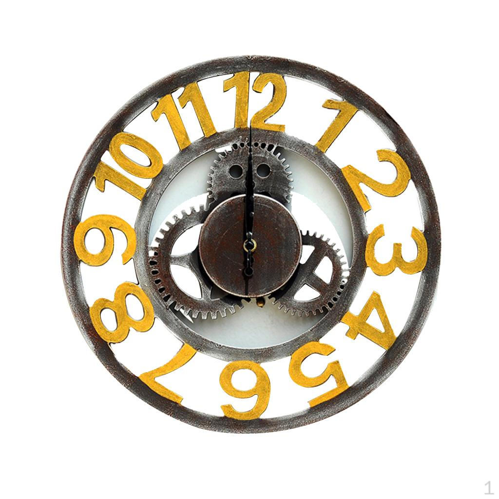 40cm/15 Dia. 3D Retro Wooden Wood Wall Clock Silent Mute Clock, 2 Designs - 1#, 40cm
40cm/15 Dia. 3D Retro Wooden Wood Wall Clock Silent Mute Clock, 2 Designs - 1#, 40cm