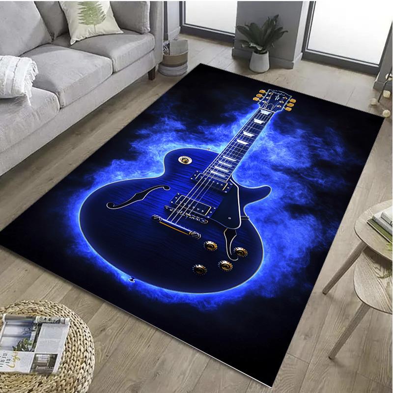 Guitar Neon Rug, Durable Polyester Mat, Blue Glow Design, Multi Size Rectangular, Perfect Bedroom Living Room Decor 50x80cm
Guitar Neon Rug, Durable Polyester Mat, Blue Glow Design, Multi Size Rectangular, Perfect Bedroom Living Room Decor 50x80cm