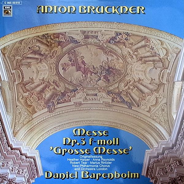 LP Record ANTON BRUCKNER HEATHER HARPER A Messe Nr. 3 FMoll Grosse Messe 1C06302318 Die Stimme Sein 1972 Germany Classical Used
LP Record ANTON BRUCKNER HEATHER HARPER A Messe Nr. 3 FMoll Grosse Messe 1C06302318 Die Stimme Sein 1972 Germany Classical Used