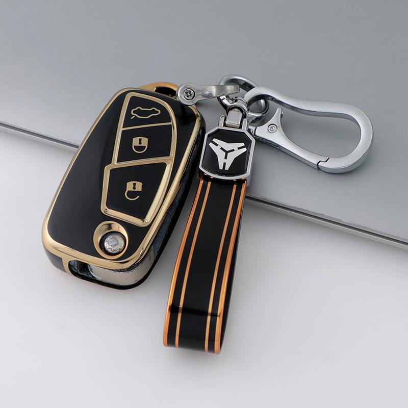 Fiat Panda Key Cover with Gold Edge - European Style Protective Shell for Keys PE Bag
Fiat Panda Key Cover with Gold Edge - European Style Protective Shell for Keys PE Bag