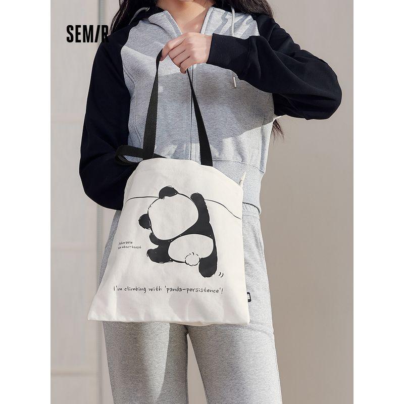 Senma Canvas Bag Men s Panda Series Large Capacity Handbag 2024 New Print Shoulder Bag Couple Tote Bag Rice White 10301
Senma Canvas Bag Men s Panda Series Large Capacity Handbag 2024 New Print Shoulder Bag Couple Tote Bag Rice White 10301