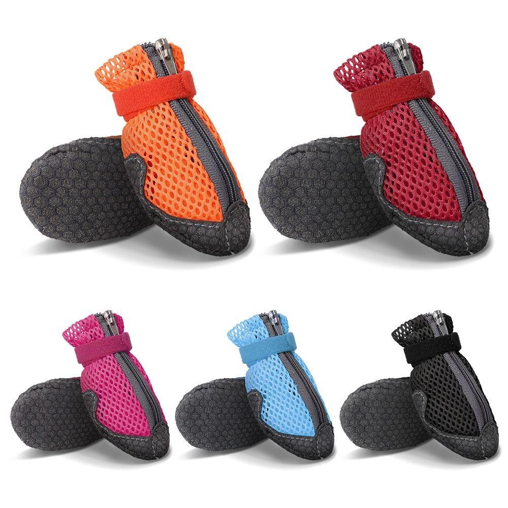 4Pcs Comfortable Pet Dog Shoes Anti-slip Protective Dog Mesh Shoes Breathable Easy To Clean Mesh Pet Shoe Cover Four Seasons S синій
4Pcs Comfortable Pet Dog Shoes Anti-slip Protective Dog Mesh Shoes Breathable Easy To Clean Mesh Pet Shoe Cover Four Seasons S синій