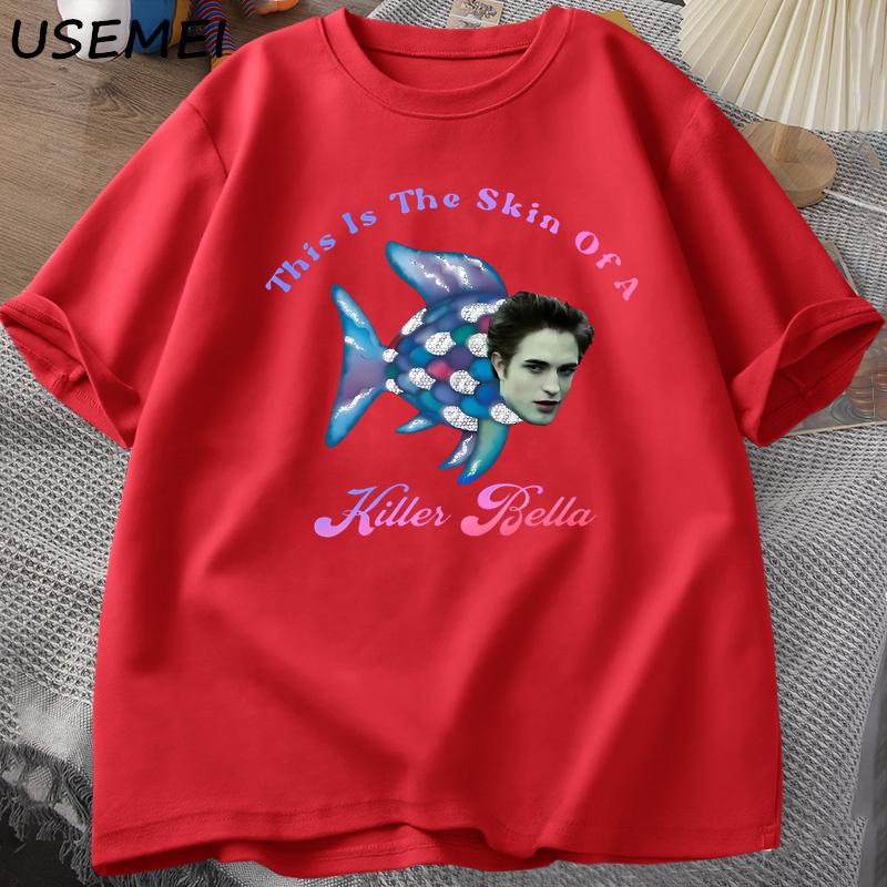 This Is The Skin of A Killer Bella T Shirt Unisex Funny Movie Meme TShirt Twilight Rainbow Fish Tshirt Graphic Tee Unisex Clothes S
This Is The Skin of A Killer Bella T Shirt Unisex Funny Movie Meme TShirt Twilight Rainbow Fish Tshirt Graphic Tee Unisex Clothes S