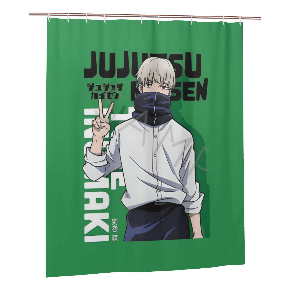 Jujutsu Kaisen Toge Inumaki Shower Curtain Bathroom Polyester Waterproof Bath Curtains With Hooks W60H190(CM)-1 Pcs
Jujutsu Kaisen Toge Inumaki Shower Curtain Bathroom Polyester Waterproof Bath Curtains With Hooks W60H190(CM)-1 Pcs