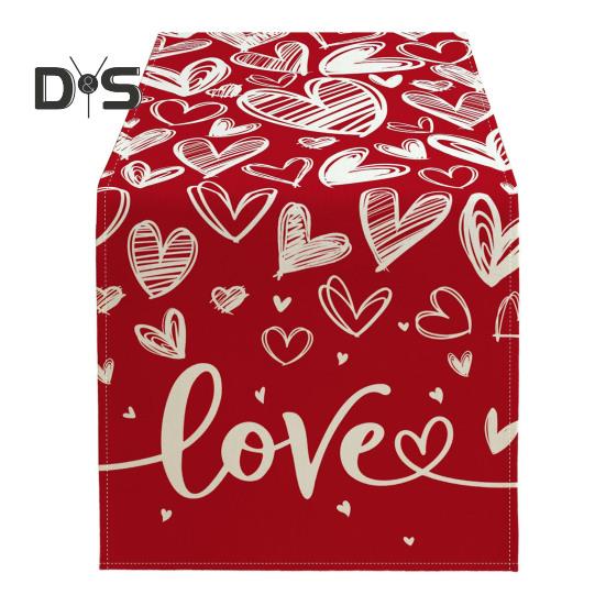 Доріжка для святкових столів Сердечко Потовщена Термостійка 2 розміри Простий у догляді Нековзкий День Святого Валентина Готель Ресторан Весілля Банкети Прикраса столу XL J
Доріжка для святкових столів Сердечко Потовщена Термостійка 2 розміри Простий у догляді Нековзкий День Святого Валентина Готель Ресторан Весілля Банкети Прикраса столу XL J