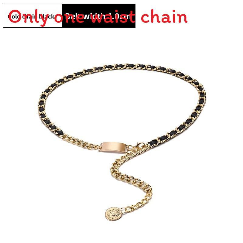 Fashion Metal Belt Chain For Women With Hook Closure For Spring And Fall золотий
Fashion Metal Belt Chain For Women With Hook Closure For Spring And Fall золотий
