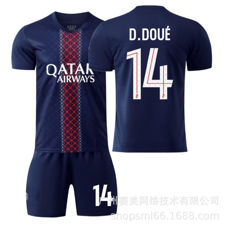 2025-26 Paris Home Court 10 Dembele 14 Dou Children s Clothing Football Clothes Li Gangren 7 Kwara Jersey Set XS
2025-26 Paris Home Court 10 Dembele 14 Dou Children s Clothing Football Clothes Li Gangren 7 Kwara Jersey Set XS