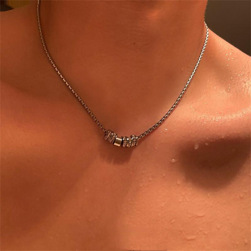 Полированный Титан Уникальное Стальное Круглое Ожерелье-Подвеска Идеально Для Повседневного Шика StyleA
Полированный Титан Уникальное Стальное Круглое Ожерелье-Подвеска Идеально Для Повседневного Шика StyleA