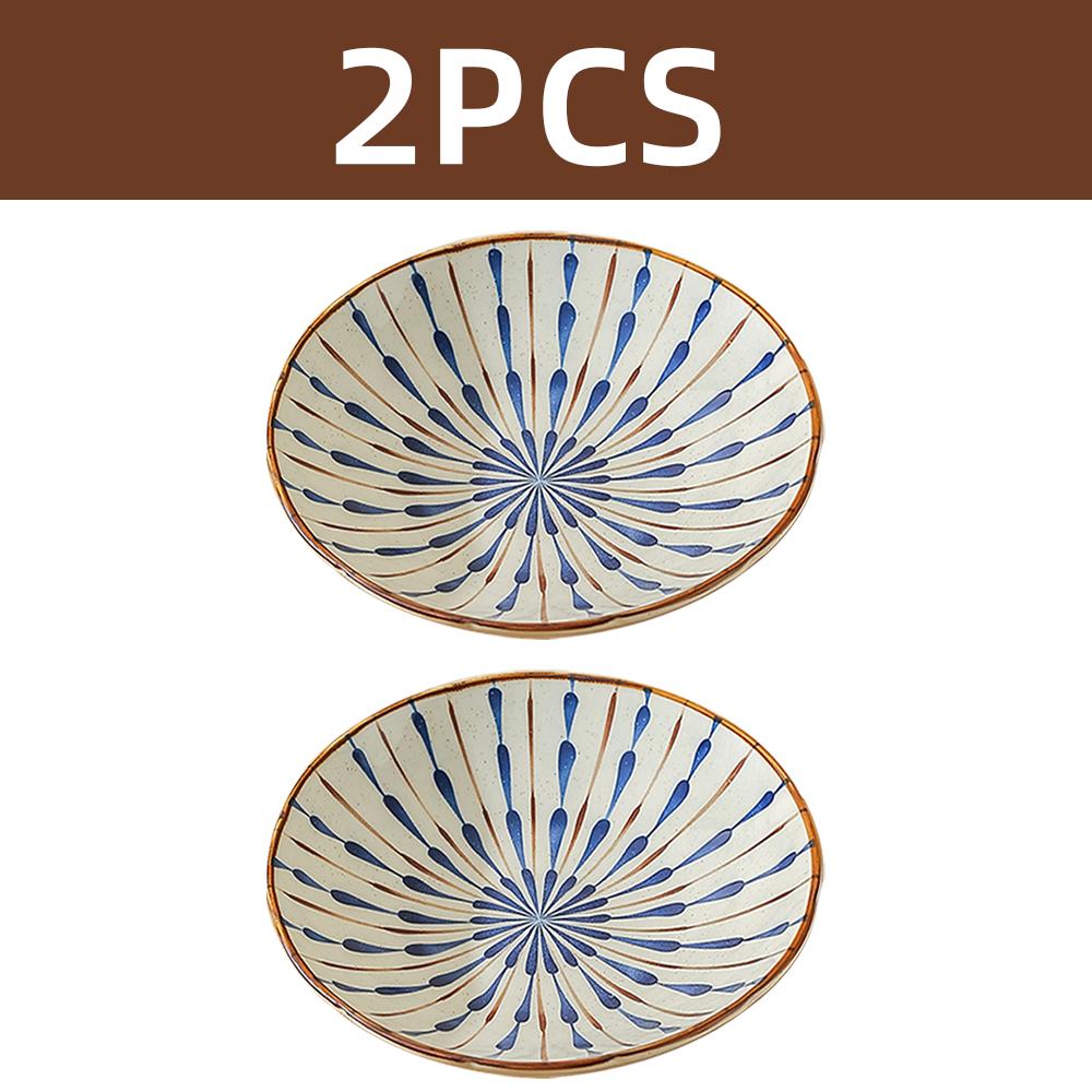 2 шт. Керамические обеденные тарелки японские ретро глубокие круглые обеденные тарелки тарелка для пасты кухонная посуда для микроволновой печи формы для выпечки
2 шт. Керамические обеденные тарелки японские ретро глубокие круглые обеденные тарелки тарелка для пасты кухонная посуда для микроволновой печи формы для выпечки