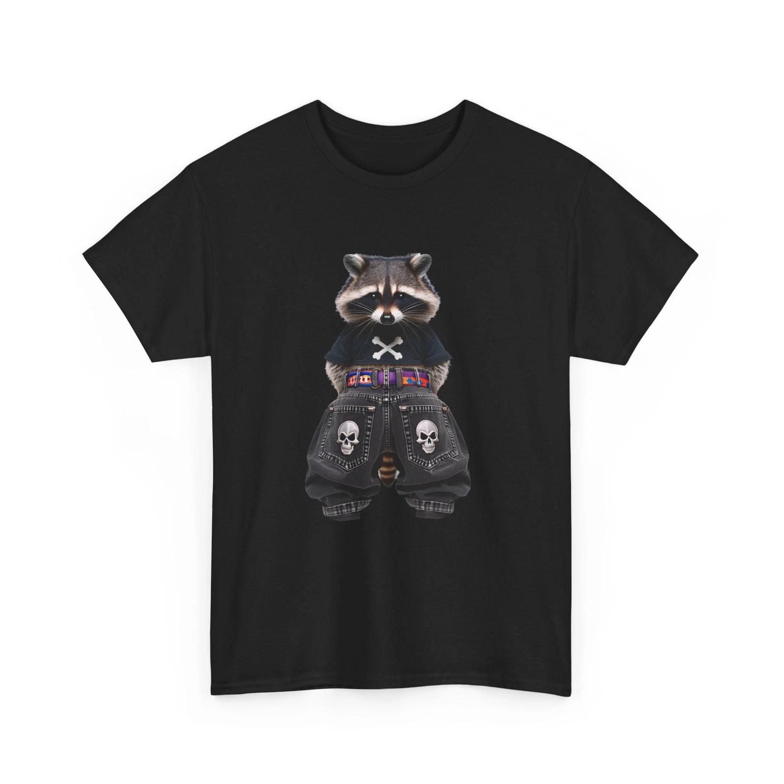 Unisex Adult T Shirt Raccoon Eccentric Outfit Emo Gothic Punk Funny Animal Tee XL
Unisex Adult T Shirt Raccoon Eccentric Outfit Emo Gothic Punk Funny Animal Tee XL