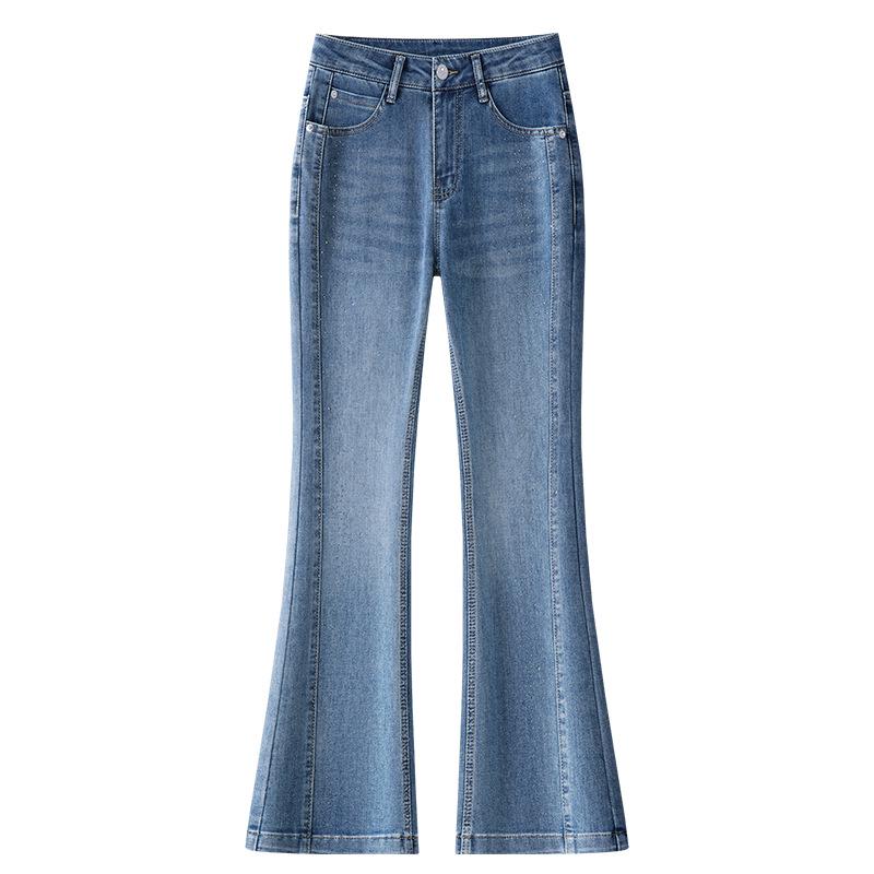 Women s Rhinestone Blue High-Waist Stretch Flare Jeans - 2025 Fashion Fishtail Pants S
Women s Rhinestone Blue High-Waist Stretch Flare Jeans - 2025 Fashion Fishtail Pants S