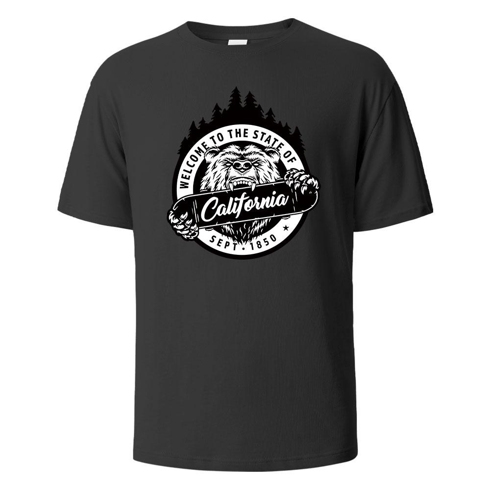 Men s Printed T-Shirt California 100% Cotton Top Men s and Women s Summer Breathable Short Sleeve O-Neck Basic T-Shirt High XXXXL
Men s Printed T-Shirt California 100% Cotton Top Men s and Women s Summer Breathable Short Sleeve O-Neck Basic T-Shirt High XXXXL