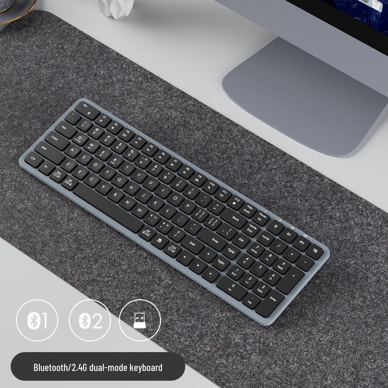 HANGSHI K670DL Dual-Mode Wireless Bluetooth Charging Keyboard for Tablets, Phones, and Laptops
HANGSHI K670DL Dual-Mode Wireless Bluetooth Charging Keyboard for Tablets, Phones, and Laptops