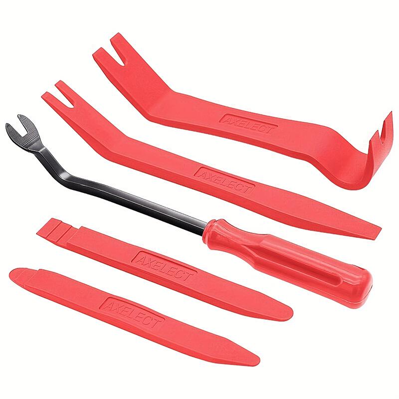 5PCS Nylon Auto Trim Removal Tool Kit No-Scratch Pry Tool Kit For Car Door Clip Panel & Audio Dashboard Dismantle Red красный
5PCS Nylon Auto Trim Removal Tool Kit No-Scratch Pry Tool Kit For Car Door Clip Panel & Audio Dashboard Dismantle Red красный
