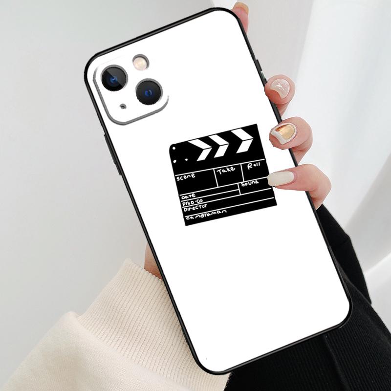 Cute Film Movie maker Clapper board Phone Case For iPhone 17 Pro Max 14 13 12 11 15 16 Pro Max mini 16 15 Plus 16e 17 Air Cover iPhone 14Pro MAX
Cute Film Movie maker Clapper board Phone Case For iPhone 17 Pro Max 14 13 12 11 15 16 Pro Max mini 16 15 Plus 16e 17 Air Cover iPhone 14Pro MAX