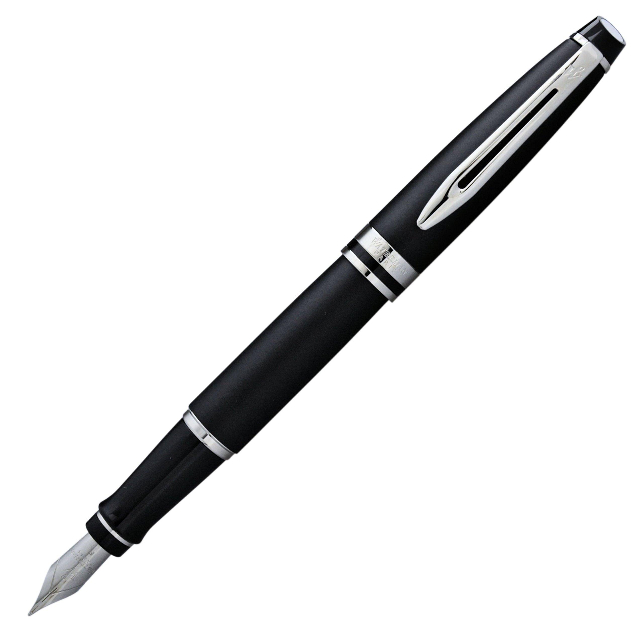 Waterman Fountain Pen F Fine Point Expert Essential Matte Black CT S2243122 Regular Imported Product
Waterman Fountain Pen F Fine Point Expert Essential Matte Black CT S2243122 Regular Imported Product