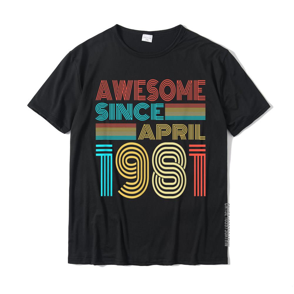 40th Birthday Awesome Since April 1981 Funny Retro T-Shirt Crazy Tees For Men Cotton Tshirts Party New Design S разноцветный
40th Birthday Awesome Since April 1981 Funny Retro T-Shirt Crazy Tees For Men Cotton Tshirts Party New Design S разноцветный