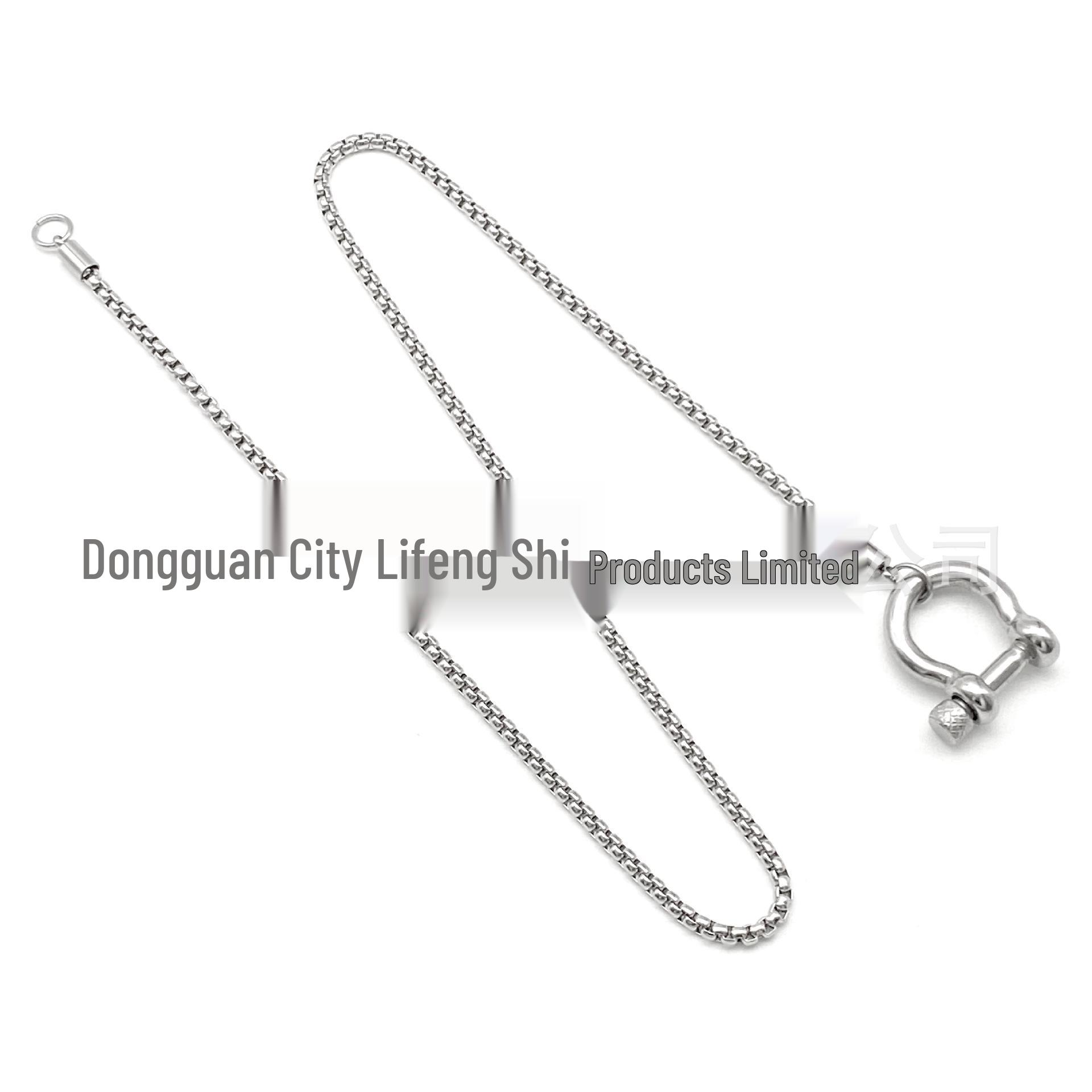 INS Light Luxury Carabiner Pearl Necklace: Unique Stainless Steel Design for Couples Bracelet / Total Length 19cm
INS Light Luxury Carabiner Pearl Necklace: Unique Stainless Steel Design for Couples Bracelet / Total Length 19cm