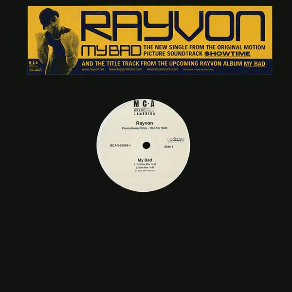 12inch Record RAYVON - My Bad MCAR256961PROMO MCA Records 2002 US Reggae, Ska & Dub Used
12inch Record RAYVON - My Bad MCAR256961PROMO MCA Records 2002 US Reggae, Ska & Dub Used