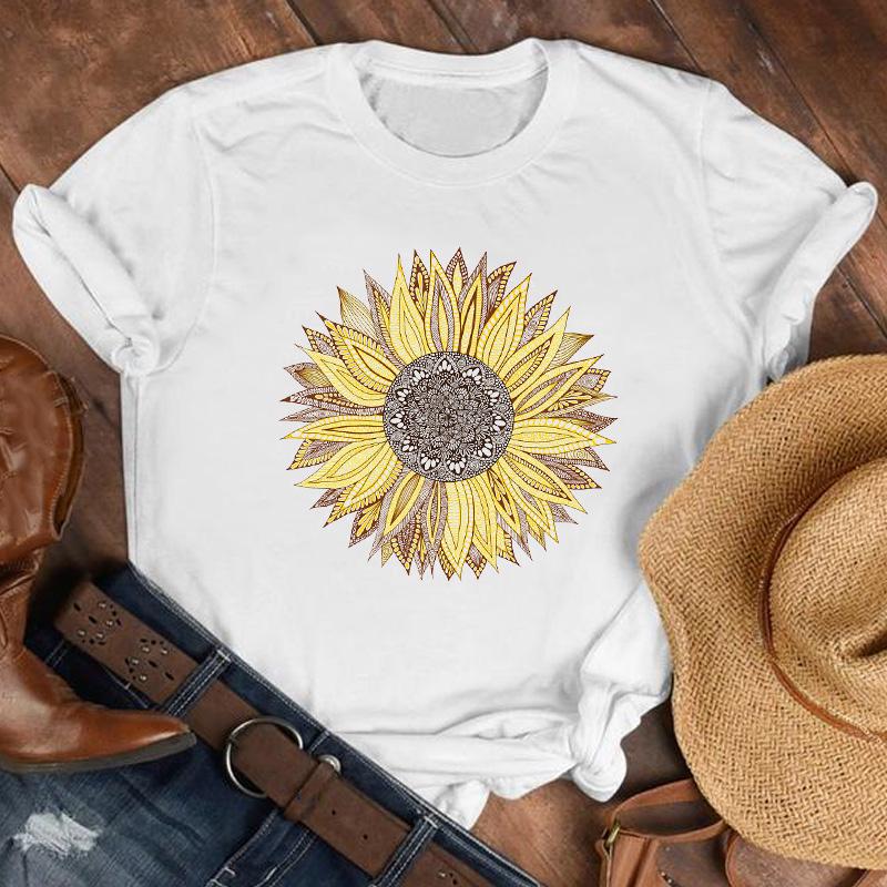 Women Summer T Shirt Trend Sunflower Print Retro Fashion Short Sleeve Tees Casual Printed Tops 8XL помаранчевий
Women Summer T Shirt Trend Sunflower Print Retro Fashion Short Sleeve Tees Casual Printed Tops 8XL помаранчевий