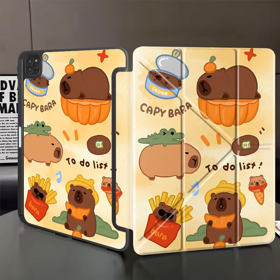 Holder Cover Tablet Case For iPad Pro 2025 Mini 6 7 Pro 11th 10th 9th 8th 7th 12.9inch Air 4 5 M3 M2 1 2 M4 11inch Capybara Cute iPad Mini 6 8.3
Holder Cover Tablet Case For iPad Pro 2025 Mini 6 7 Pro 11th 10th 9th 8th 7th 12.9inch Air 4 5 M3 M2 1 2 M4 11inch Capybara Cute iPad Mini 6 8.3