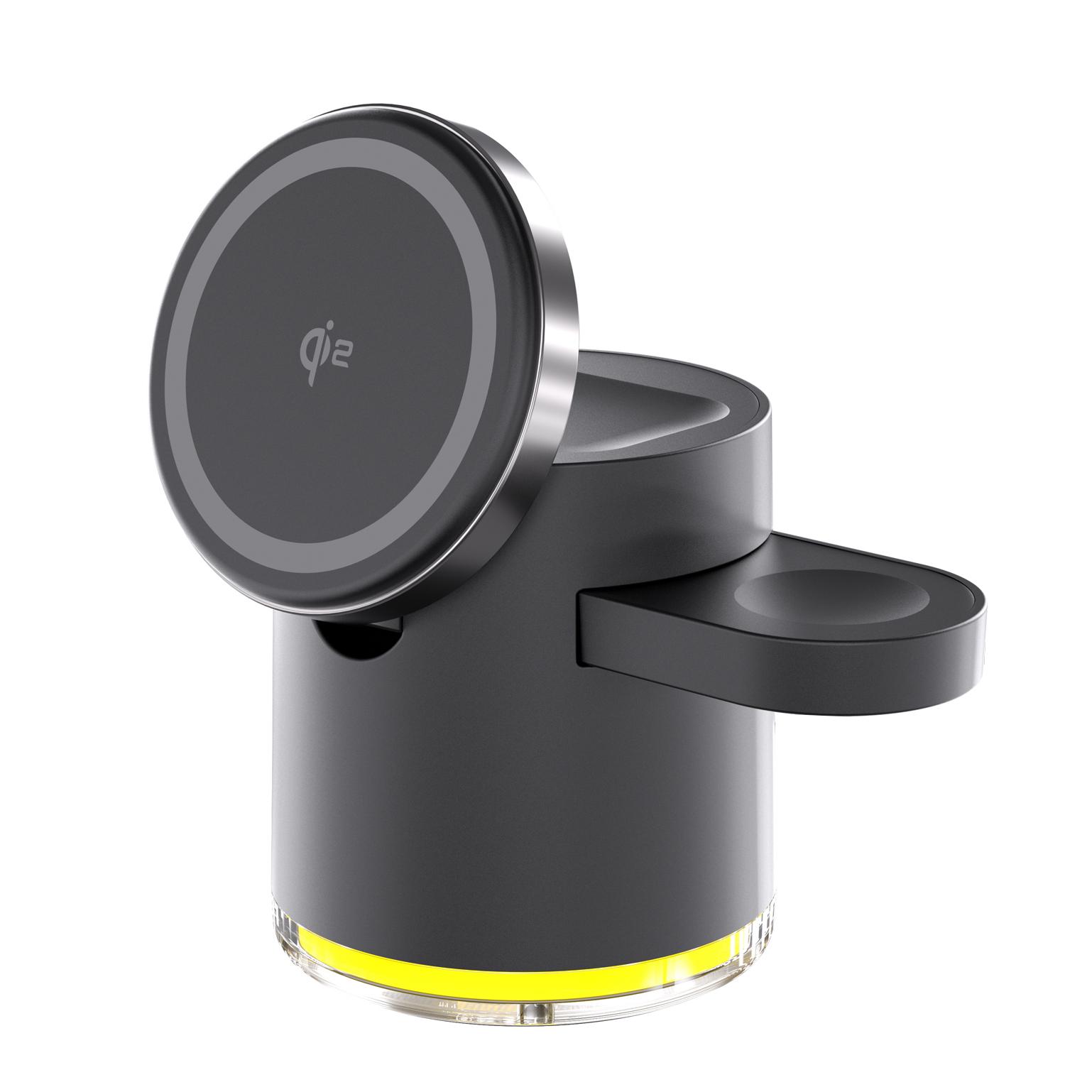 C16 QI2 Charging Stand Night Light Phone Watch Earphone 15W Magnetic Wireless Charger White
C16 QI2 Charging Stand Night Light Phone Watch Earphone 15W Magnetic Wireless Charger White