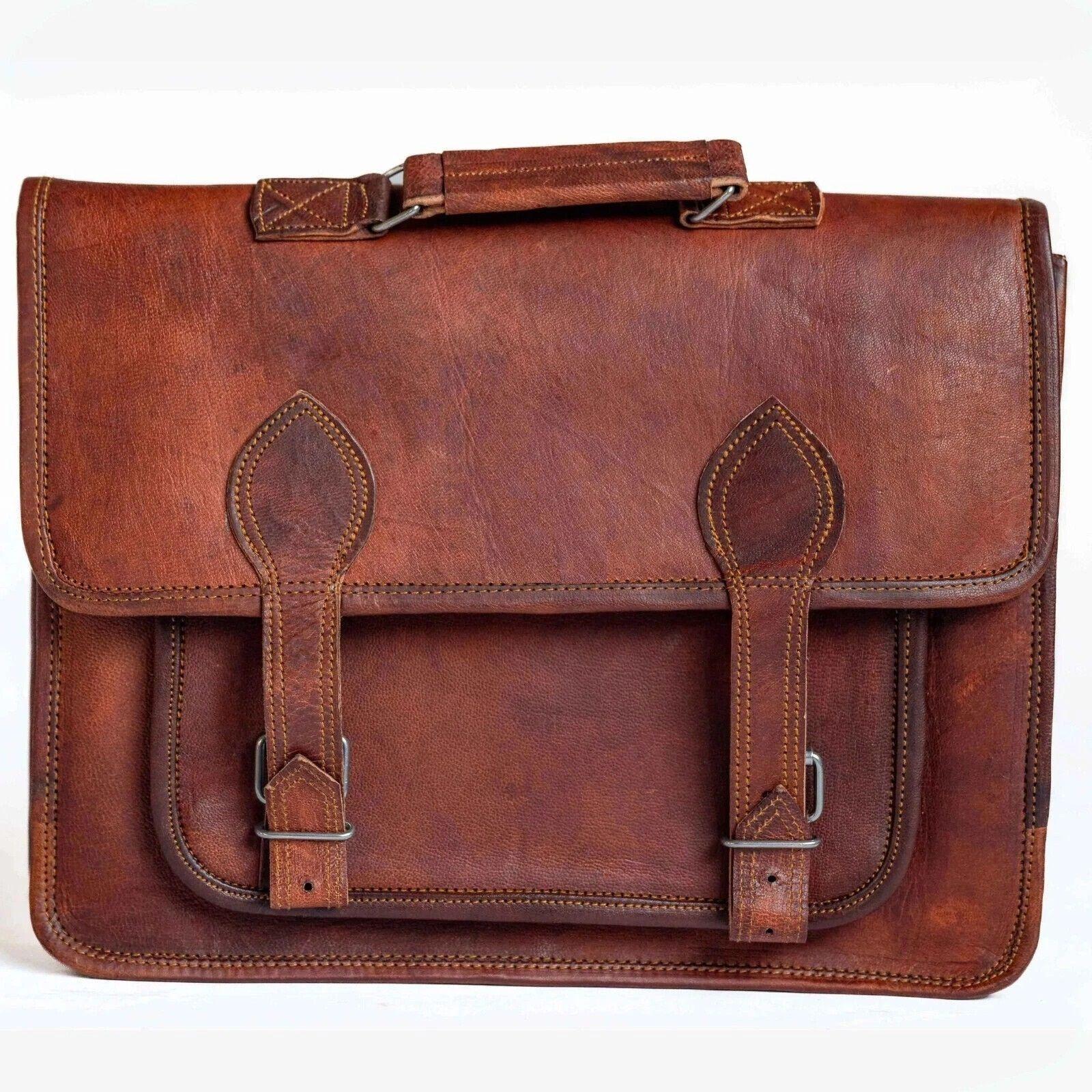 Плечевой портфель для ноутбука Сумка для повседневного использования Мужской винтажный кожаный мессенджер 15 x 11 x 4 in
Плечевой портфель для ноутбука Сумка для повседневного использования Мужской винтажный кожаный мессенджер 15 x 11 x 4 in