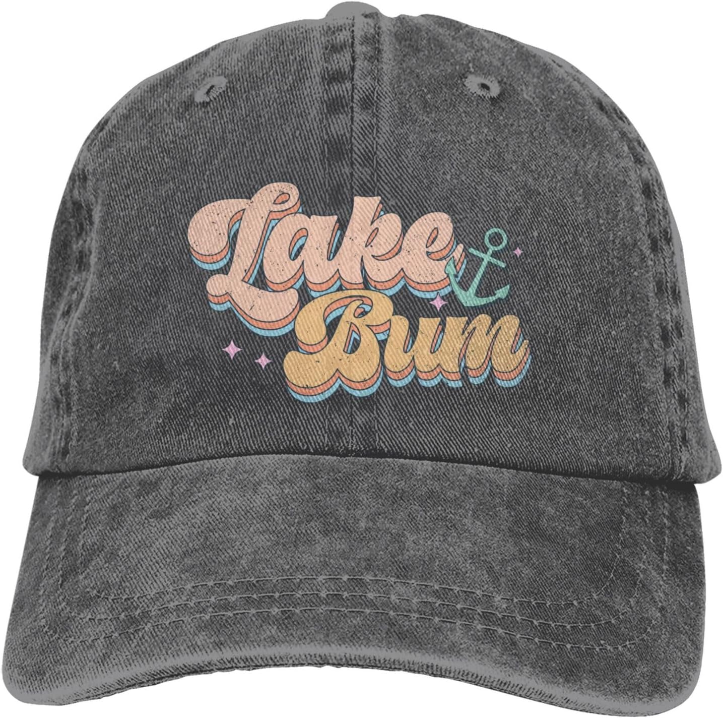 Lake Bum Retro Anchor Graphic Baseball Cap Washed Cotton Adjustable Summer Casual Hat for Men Women One Size
Lake Bum Retro Anchor Graphic Baseball Cap Washed Cotton Adjustable Summer Casual Hat for Men Women One Size