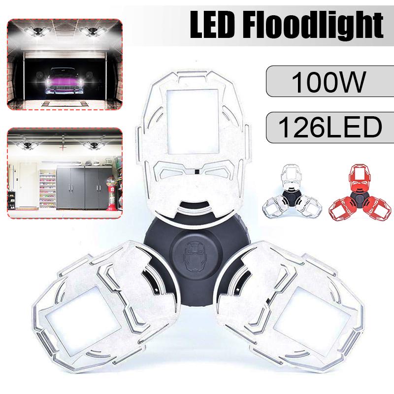 100W 126LED 8000LM Гаражный светильник Светодиодный светильник для магазина Потолочный 6000LM Деформируемый дневной свет
100W 126LED 8000LM Гаражный светильник Светодиодный светильник для магазина Потолочный 6000LM Деформируемый дневной свет