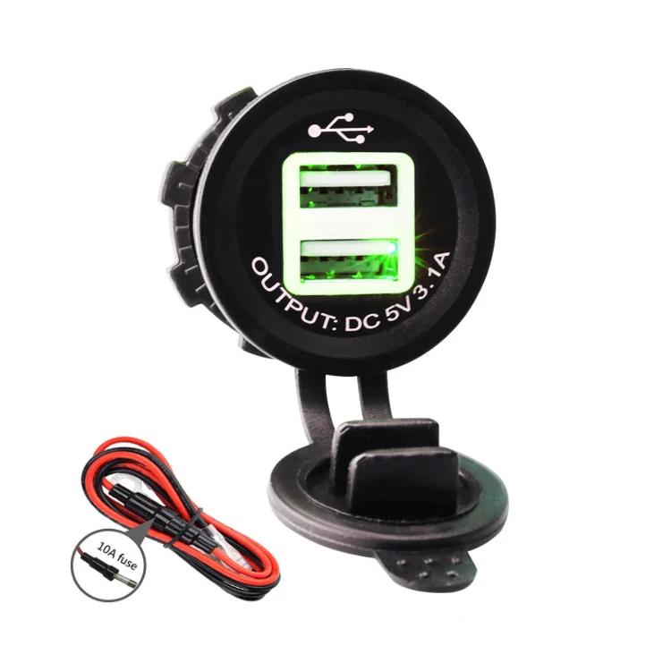 Водонепроницаемый 3.1A 12V-24V двойной порт USB автомобильное зарядное устройство розетка адаптер питания для мотоцикла автобуса грузовика лодки морского автофургона
Водонепроницаемый 3.1A 12V-24V двойной порт USB автомобильное зарядное устройство розетка адаптер питания для мотоцикла автобуса грузовика лодки морского автофургона