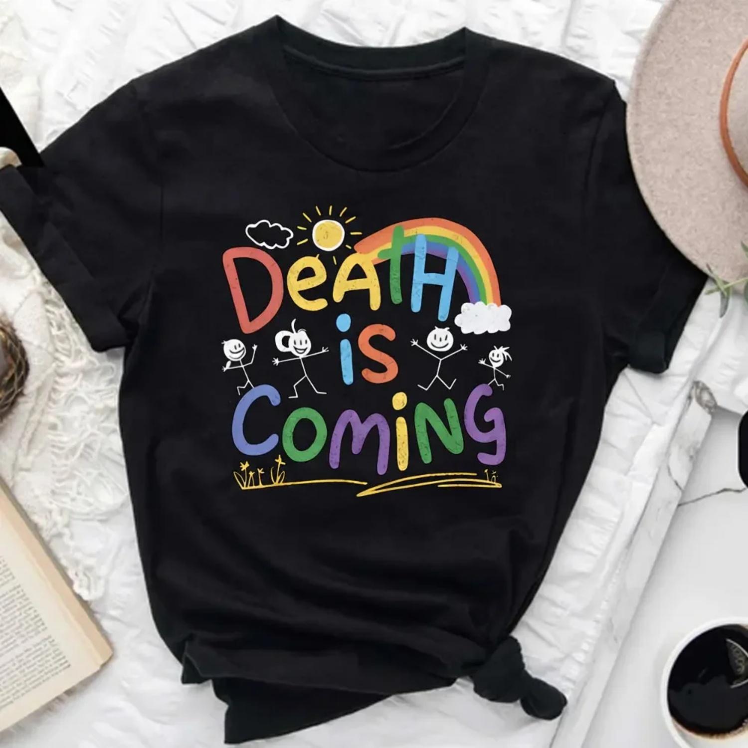 Punk Tshirt Funny Gothic T-shirt Dark Humor Tee Horror Meme Pastel Goth Sarcastic Rude Classic Streetwear women clothing XXXXXL чорний
Punk Tshirt Funny Gothic T-shirt Dark Humor Tee Horror Meme Pastel Goth Sarcastic Rude Classic Streetwear women clothing XXXXXL чорний