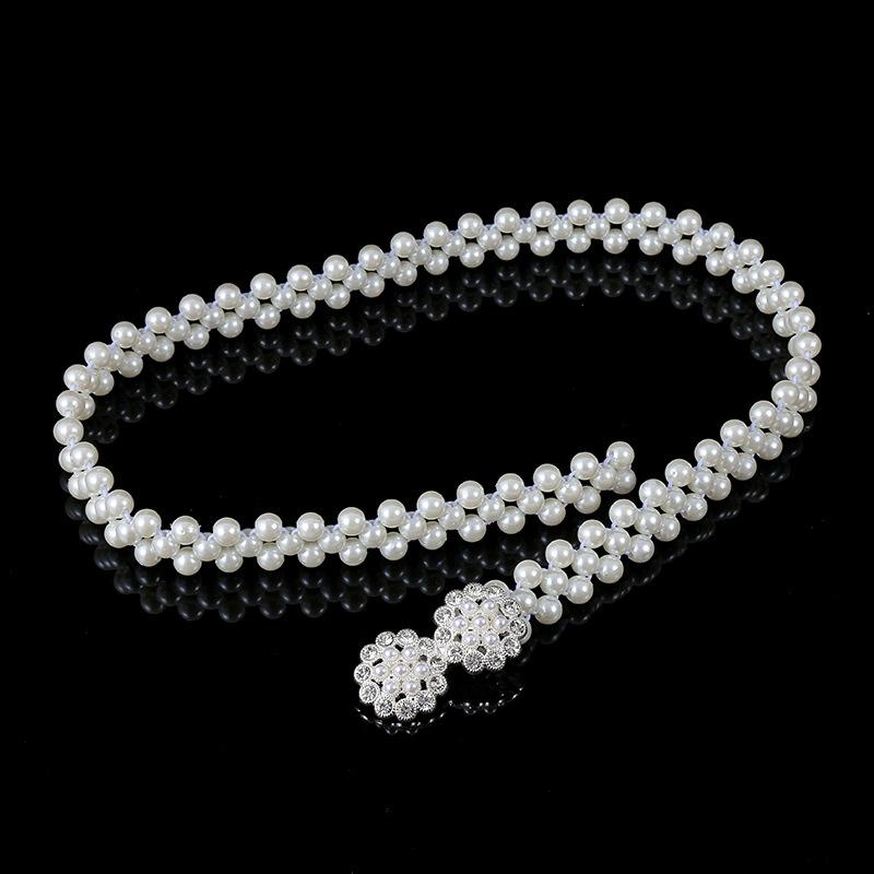 Женский пояс с цепочкой на талию, инкрустированный жемчугом, бриллиантами, с украшением на талии, тонкий пояс, расшитый бисером, эластичный пояс A3
Женский пояс с цепочкой на талию, инкрустированный жемчугом, бриллиантами, с украшением на талии, тонкий пояс, расшитый бисером, эластичный пояс A3