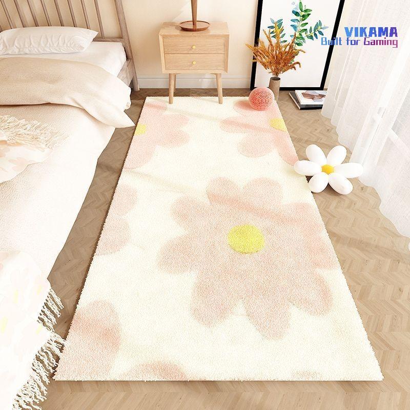 VIKAMA Bedroom Bedside Rug Dirty Resistant Faux Cashmere Cream Style Long Strip Bed Front Window Rug Home Decoration 40X120CM(1.3X3.9FT
VIKAMA Bedroom Bedside Rug Dirty Resistant Faux Cashmere Cream Style Long Strip Bed Front Window Rug Home Decoration 40X120CM(1.3X3.9FT