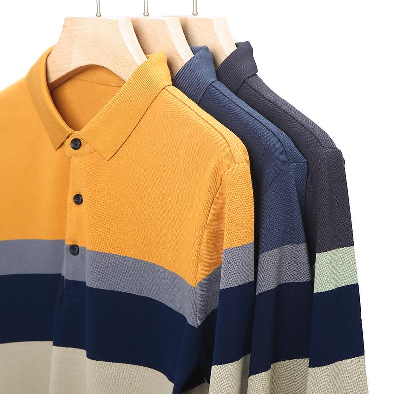 Long-sleeved POLO shirt Korean style trendy youth top spring and autumn men s new lapel simple t-shirt
Long-sleeved POLO shirt Korean style trendy youth top spring and autumn men s new lapel simple t-shirt