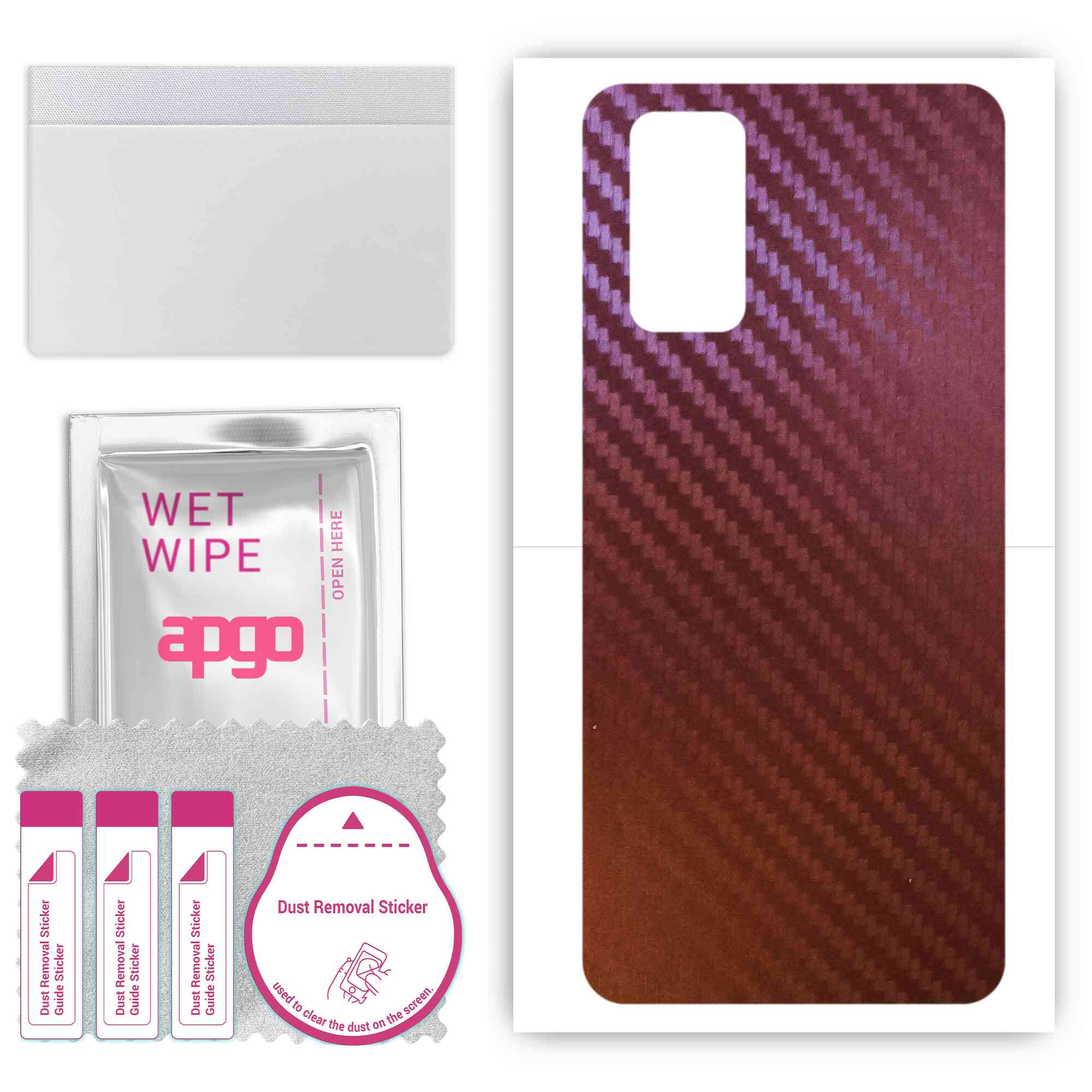 apgo skin sticker film foil vinyl for the BACK compatible with vivo iQOO 3 5G, scratch-resistant, easy to install - Carbon Chameleon CAKA5
apgo skin sticker film foil vinyl for the BACK compatible with vivo iQOO 3 5G, scratch-resistant, easy to install - Carbon Chameleon CAKA5