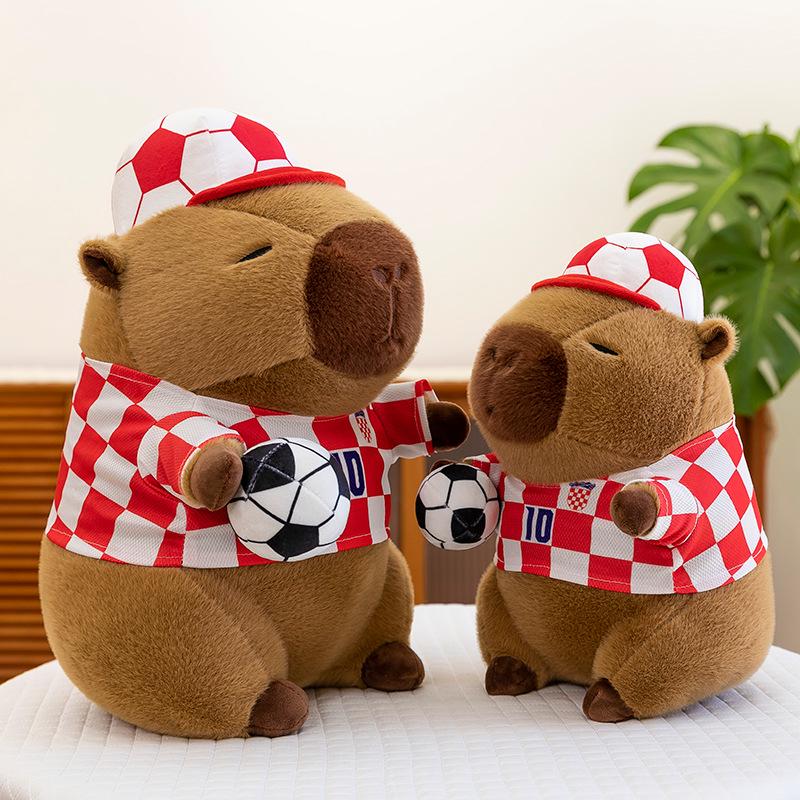 Capybara Plush Toy Pillow for Kids - Celebrity-Inspired Capybara Doll 25cm 0.15kg красный
Capybara Plush Toy Pillow for Kids - Celebrity-Inspired Capybara Doll 25cm 0.15kg красный