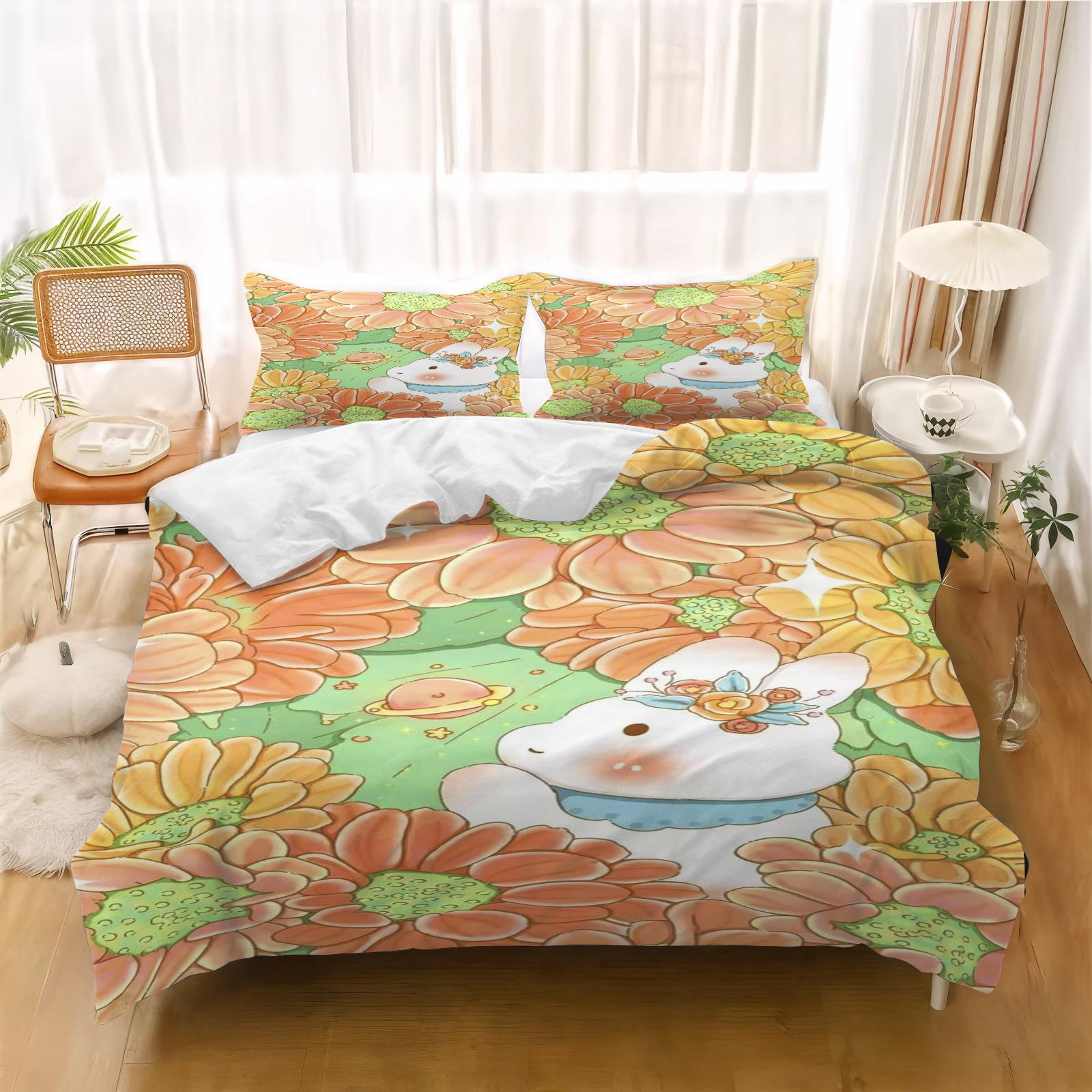 Lucky Rabbit Anime Duvet Cover Children s Bedding Pillowcase Printed Children Adult Set Queen Size Reactive Printing Quilt 90X200CM
Lucky Rabbit Anime Duvet Cover Children s Bedding Pillowcase Printed Children Adult Set Queen Size Reactive Printing Quilt 90X200CM