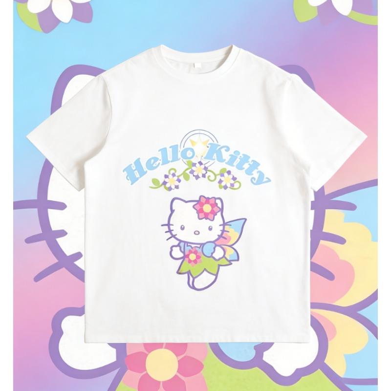 Летний топ 2026 года с принтом Hello Kitty, повседневный, свободный, для родителей и детей, ретро 100
Летний топ 2026 года с принтом Hello Kitty, повседневный, свободный, для родителей и детей, ретро 100