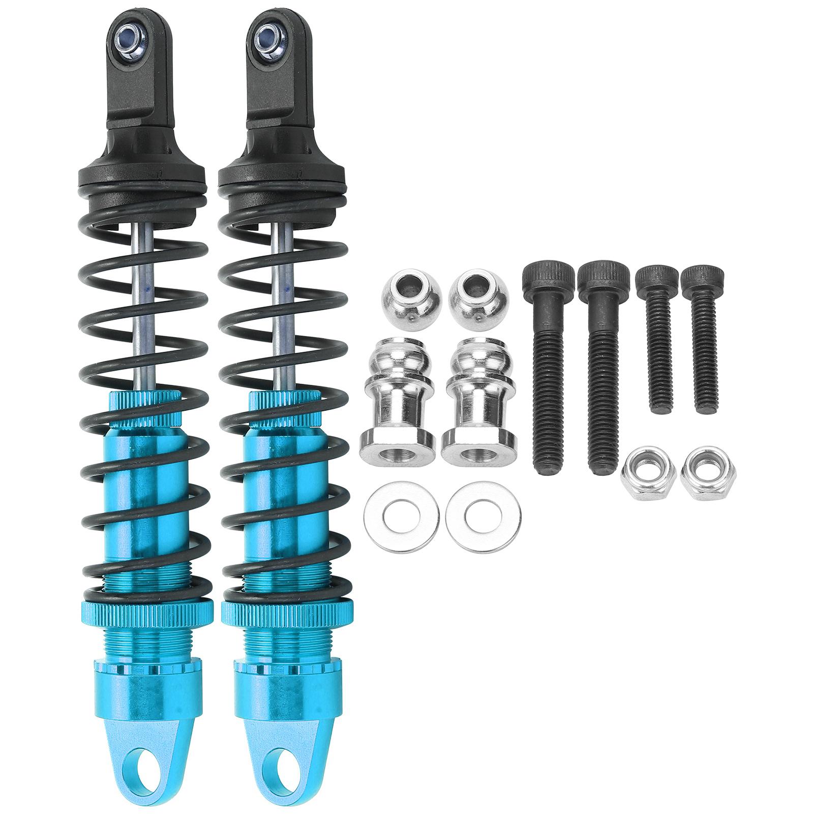 2Pcs 173mm RC Aluminium Shock Absorber Damper for HSP 94050 15 RC Gasoline OffRoad Cars(Blue ) срібний
2Pcs 173mm RC Aluminium Shock Absorber Damper for HSP 94050 15 RC Gasoline OffRoad Cars(Blue ) срібний