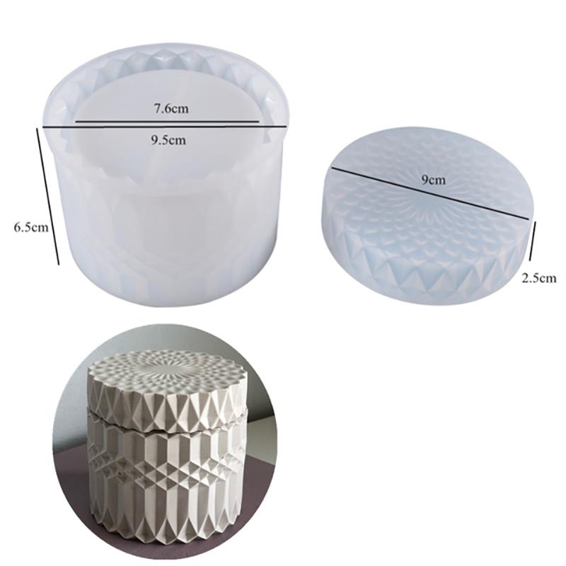 с крышкой круглая банка для свечей силиконовые формы для самостоятельного изготовления цемента, бетона, восковой бутылки, гипсового горшка, изготовления поделок, подарков, домашнего декора
с крышкой круглая банка для свечей силиконовые формы для самостоятельного изготовления цемента, бетона, восковой бутылки, гипсового горшка, изготовления поделок, подарков, домашнего декора