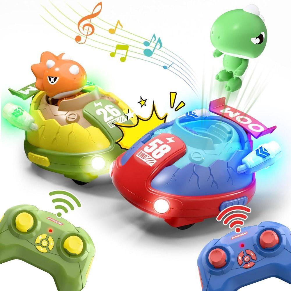 2pcs Dinosaur Dinosaur RC Race Vehicles Play Set Cool Electronic Bump Pop Game Birthday Gift
2pcs Dinosaur Dinosaur RC Race Vehicles Play Set Cool Electronic Bump Pop Game Birthday Gift