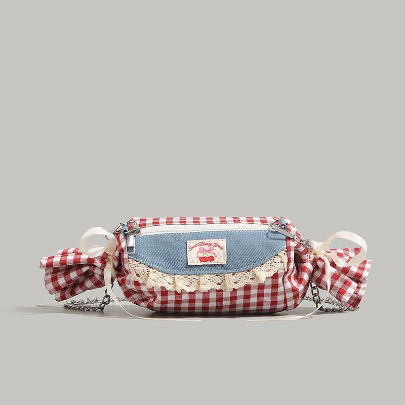 JIAERDI Sweet Candy Cute Shoulder Bag For Women Ladies Red Plaid Bow Crossbody Bag Female Vintage Metal Chain Handbag Purse Y2k 17x10x10cm красный
JIAERDI Sweet Candy Cute Shoulder Bag For Women Ladies Red Plaid Bow Crossbody Bag Female Vintage Metal Chain Handbag Purse Y2k 17x10x10cm красный