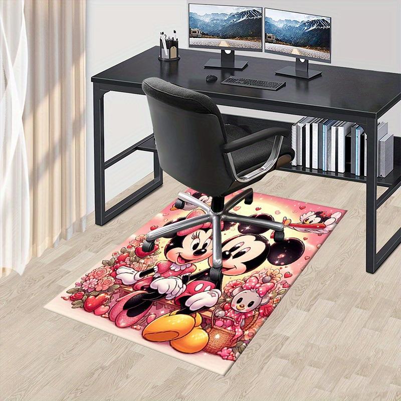 Office Carpet, Under Chair Rug, Romantic Mickey Mouse and Minnie Mouse Design, Heart-Shaped Flowers and Hearts Decoration, Perfect for Desk 60cm by 90cm
Office Carpet, Under Chair Rug, Romantic Mickey Mouse and Minnie Mouse Design, Heart-Shaped Flowers and Hearts Decoration, Perfect for Desk 60cm by 90cm