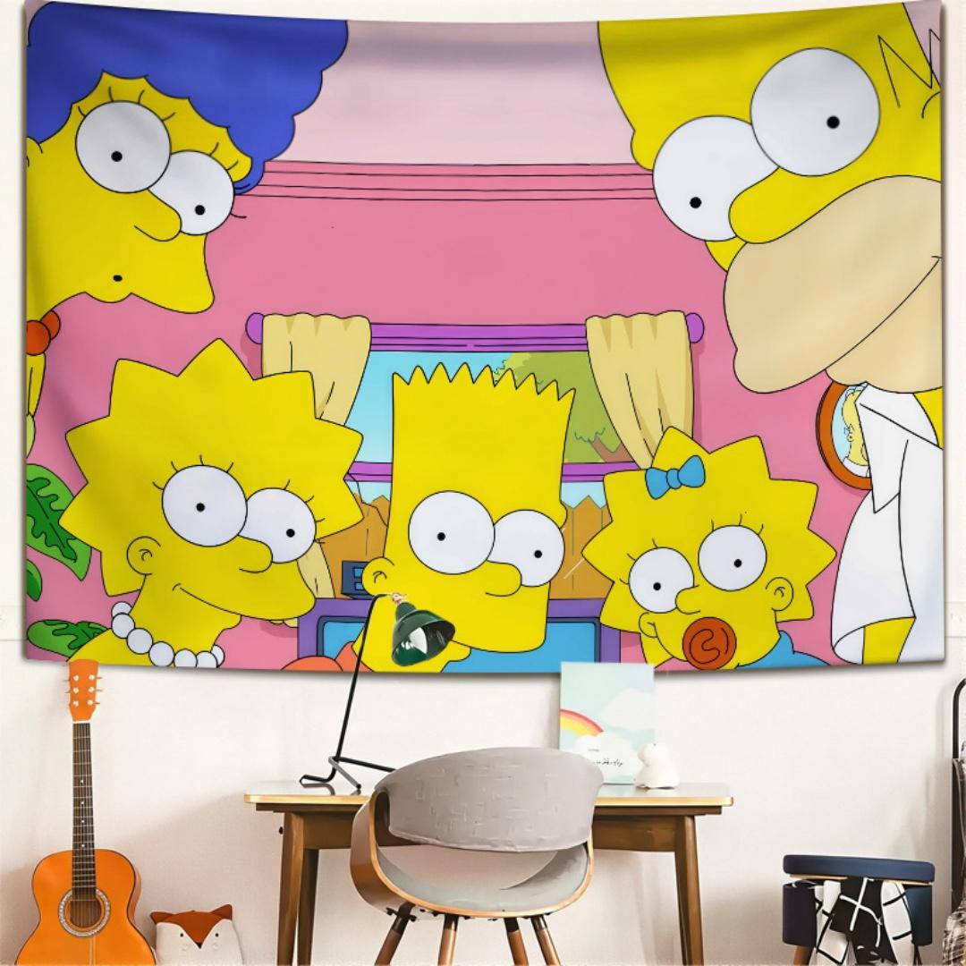 The Simpsons cartoon background fabric bedroom bedside decoration hanging fabric renovation to hide the ugly background hanging 74x94cm(29x37in)
The Simpsons cartoon background fabric bedroom bedside decoration hanging fabric renovation to hide the ugly background hanging 74x94cm(29x37in)