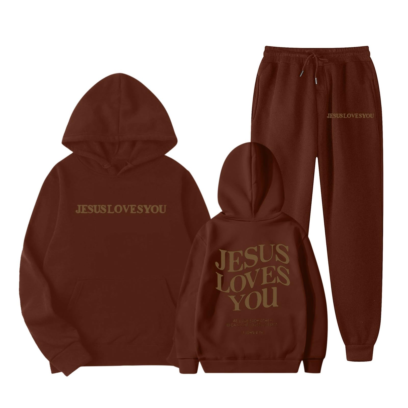 Kids Hoodie and Sweatpants Set Pullover Hooded Sweatshirt and Elastic Waist Jogger Pants Two Piece Outfit for Boys and Girls Casual Wear 140 коричневий
Kids Hoodie and Sweatpants Set Pullover Hooded Sweatshirt and Elastic Waist Jogger Pants Two Piece Outfit for Boys and Girls Casual Wear 140 коричневий