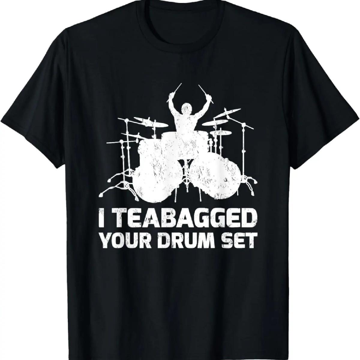 Смешной подарок барабанщику Я заварил чайный пакетик на твоей барабанной установке Футболка XXXXXL чёрный
Смешной подарок барабанщику Я заварил чайный пакетик на твоей барабанной установке Футболка XXXXXL чёрный