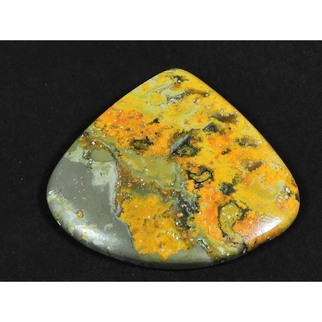 44X39X05MM Natural Bumble Bee Jasper Pear Cabochon Loose Gemstone 66Cts. D-80
44X39X05MM Natural Bumble Bee Jasper Pear Cabochon Loose Gemstone 66Cts. D-80