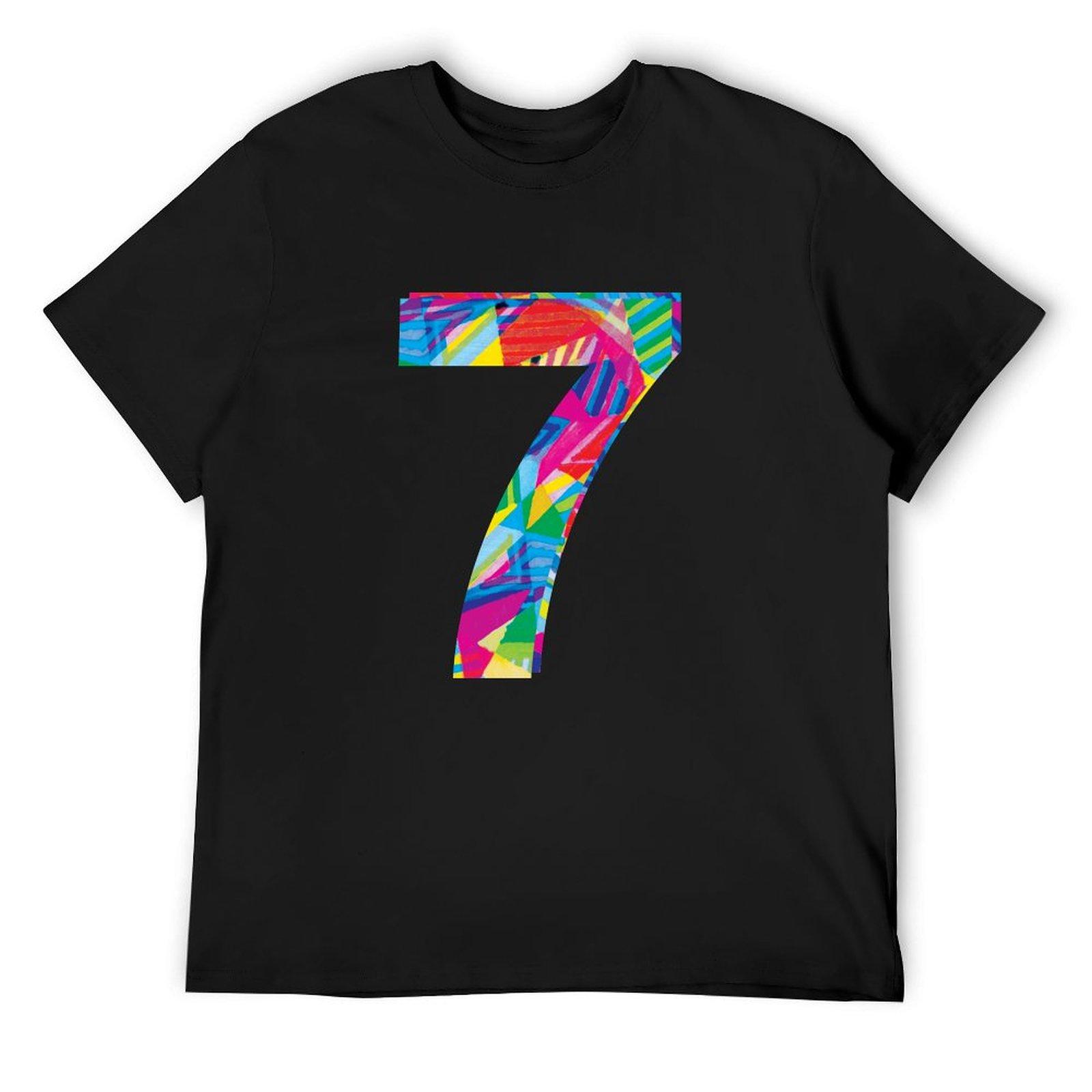 Number 7 T-Shirt Short sleeve tee basketball graphic tees vintage t shirt men 4XL
Number 7 T-Shirt Short sleeve tee basketball graphic tees vintage t shirt men 4XL