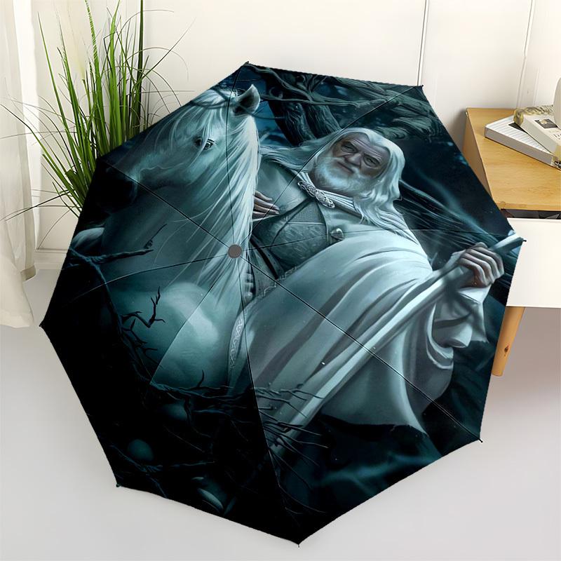 1pc Gandalf White Horse Night Forest Umbrella with Plastic Handle,Suitable for All Seasons Travel Outdoor Multi-functional UmbrellaDCS030
1pc Gandalf White Horse Night Forest Umbrella with Plastic Handle,Suitable for All Seasons Travel Outdoor Multi-functional UmbrellaDCS030